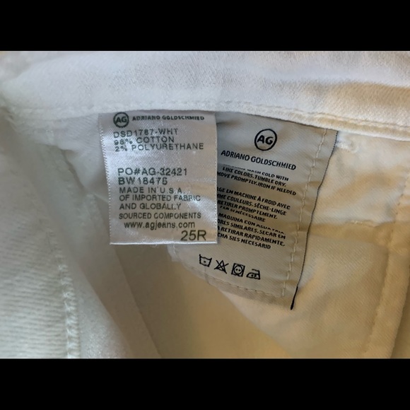 AG Adriano Goldschmied - The Farrah Skinny Ankle Button Up High Rise - Size 25 - Picture 7 of 14